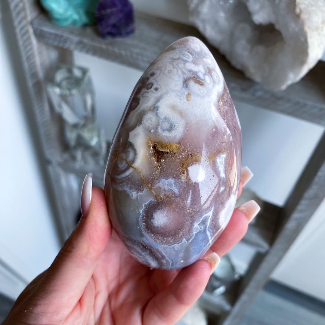 Pink Amethyst Egg 