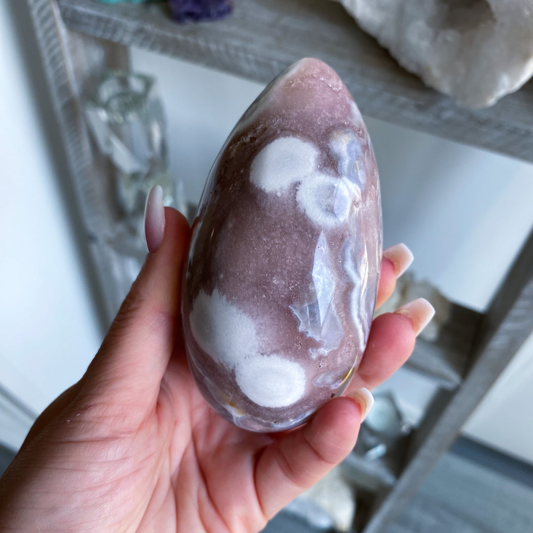 Pink Amethyst Egg 