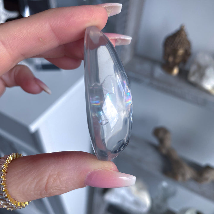 Large Clear Quartz Cabochon #1