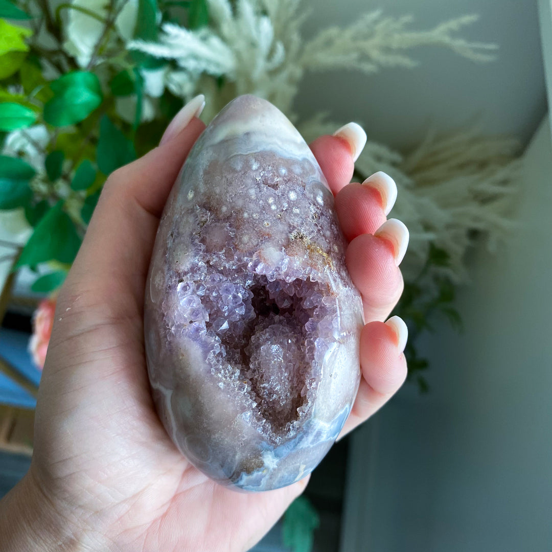Pink Amethyst Egg 