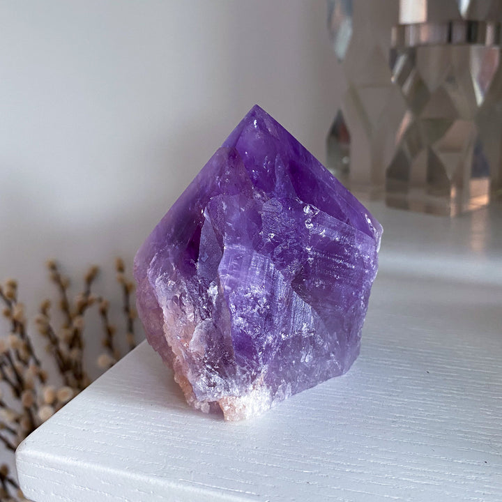 Large Amethyst Top Polish Point #1