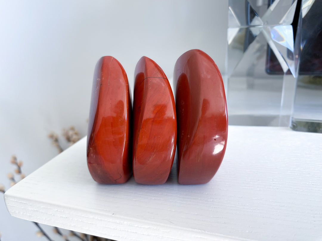 Unique Red Jasper Flame