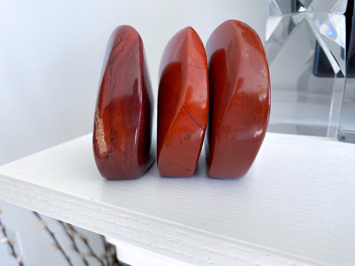 Unique Red Jasper Flame