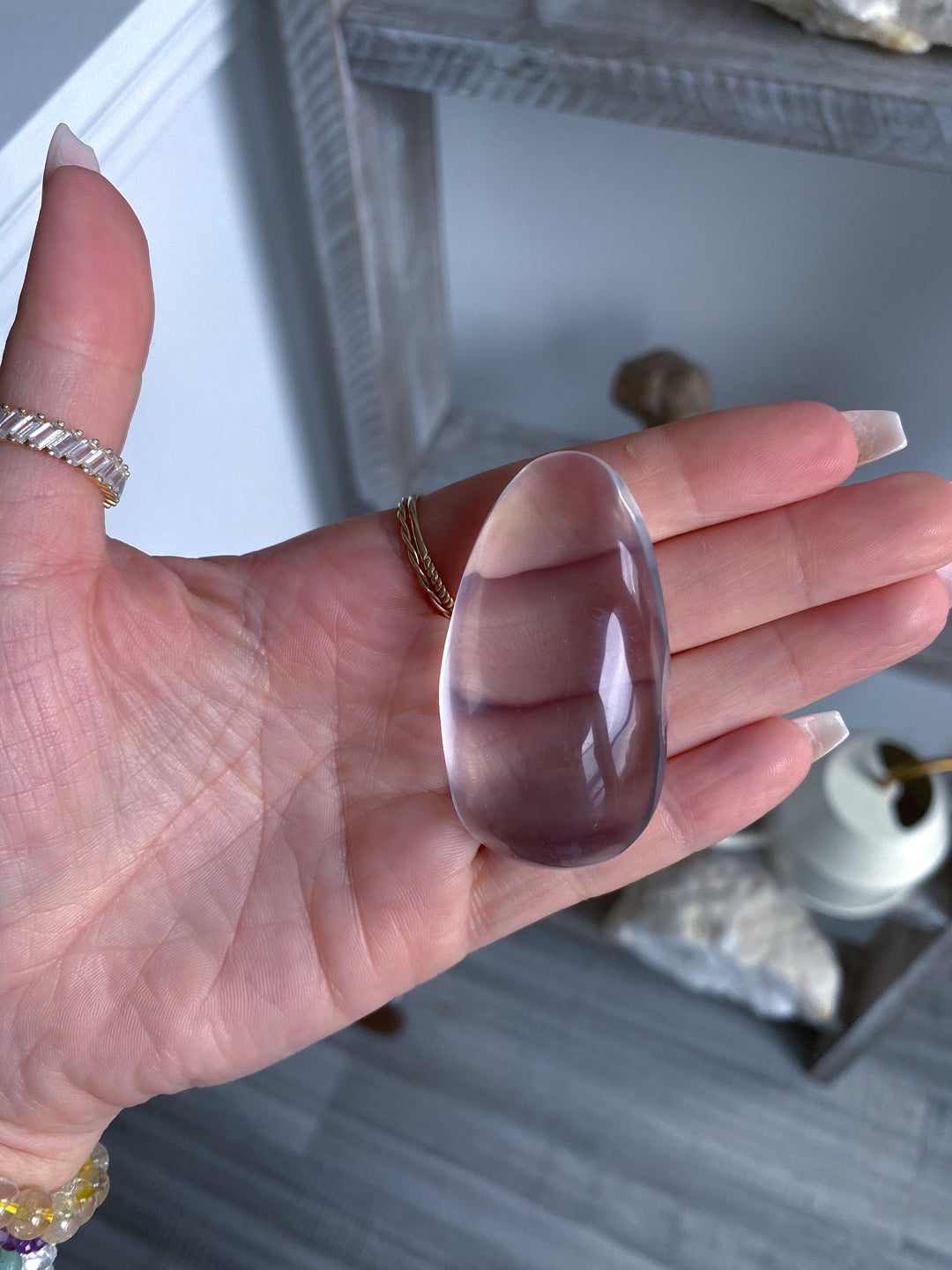 Large Clear Quartz Cabochon #1