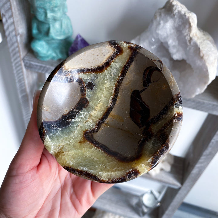 Round Septarian Bowl 