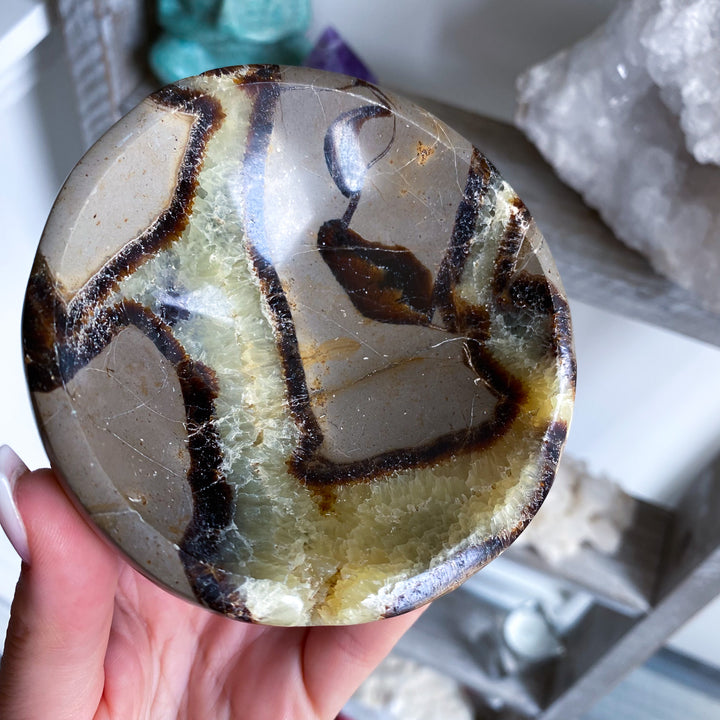 Round Septarian Bowl 