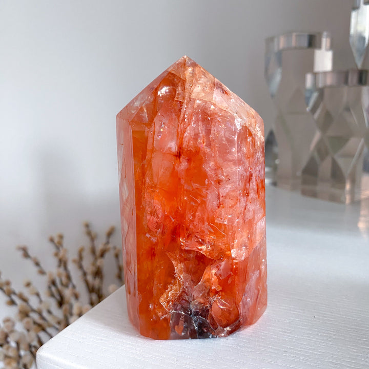 XL Fire Quartz Tower