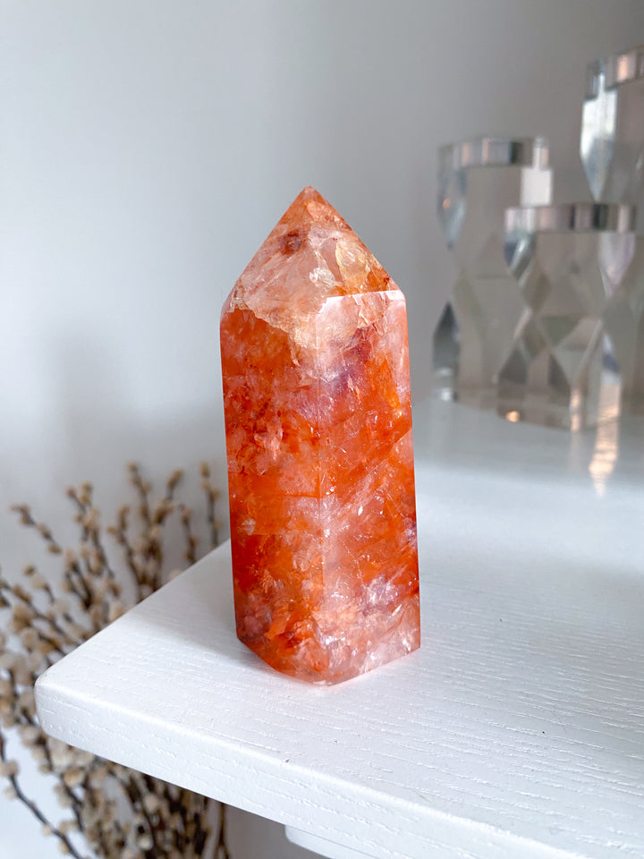 XL Fire Quartz Tower