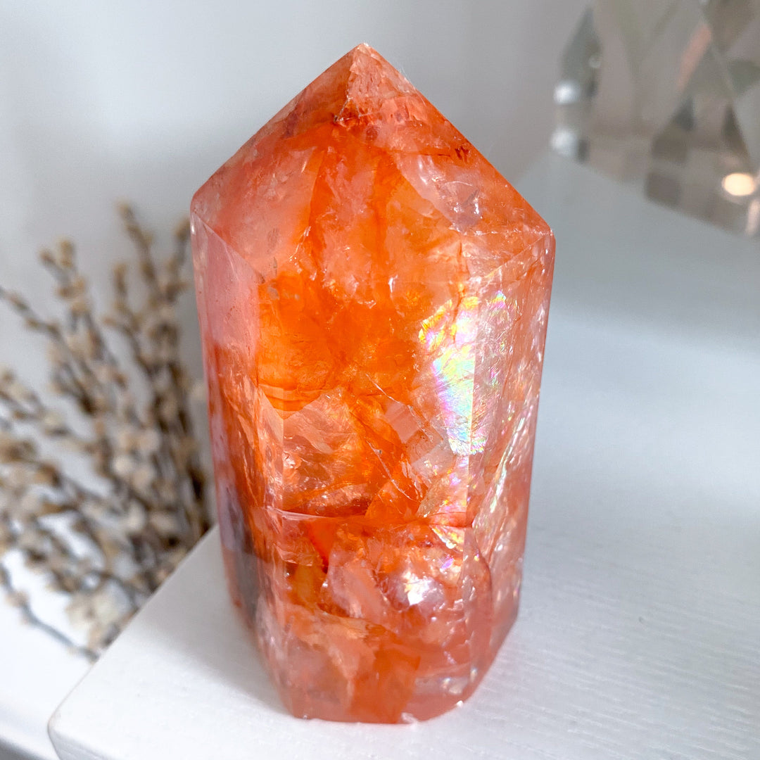 XL Fire Quartz Tower