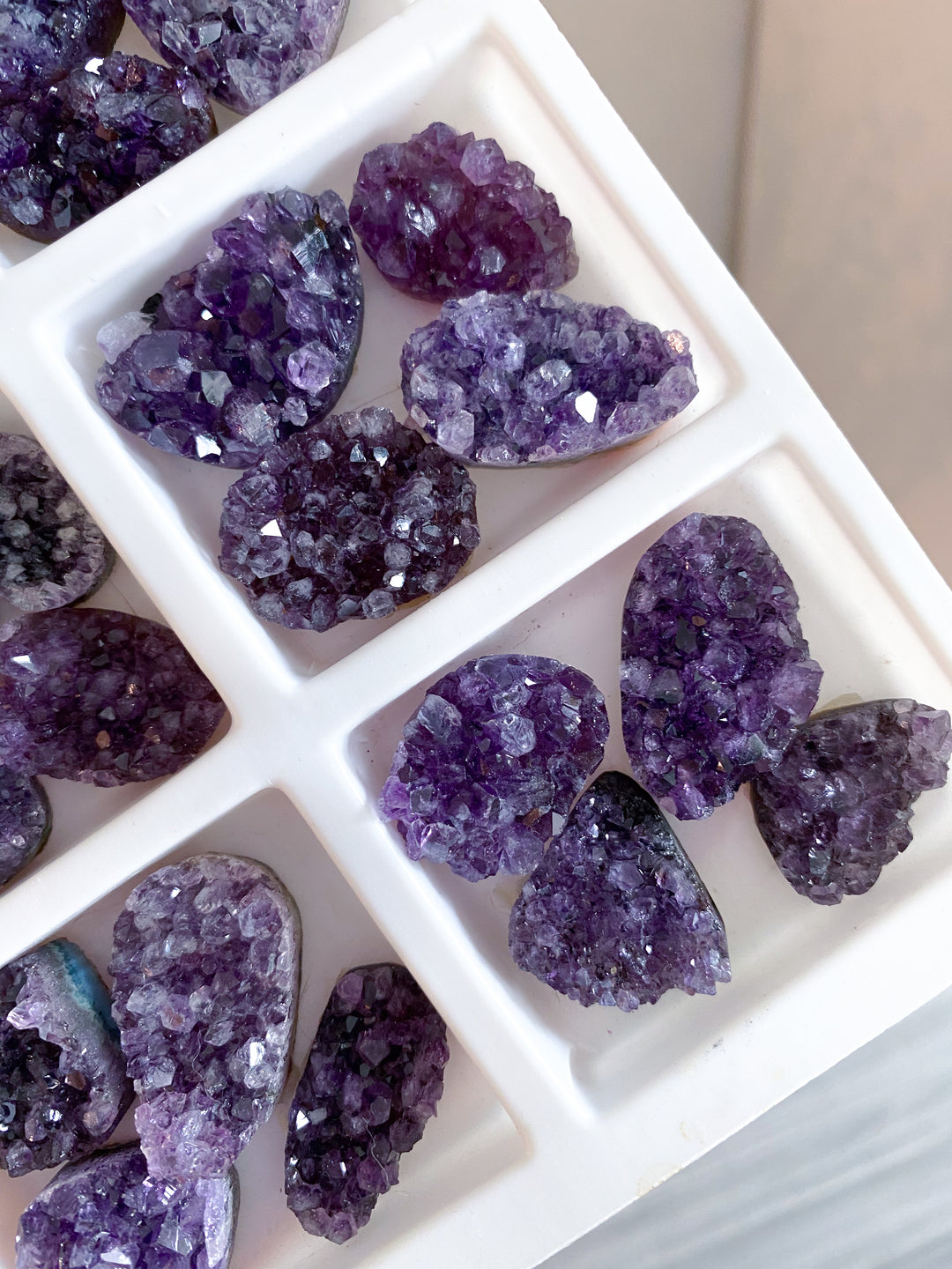 Small Amethyst Cluster Cabochons