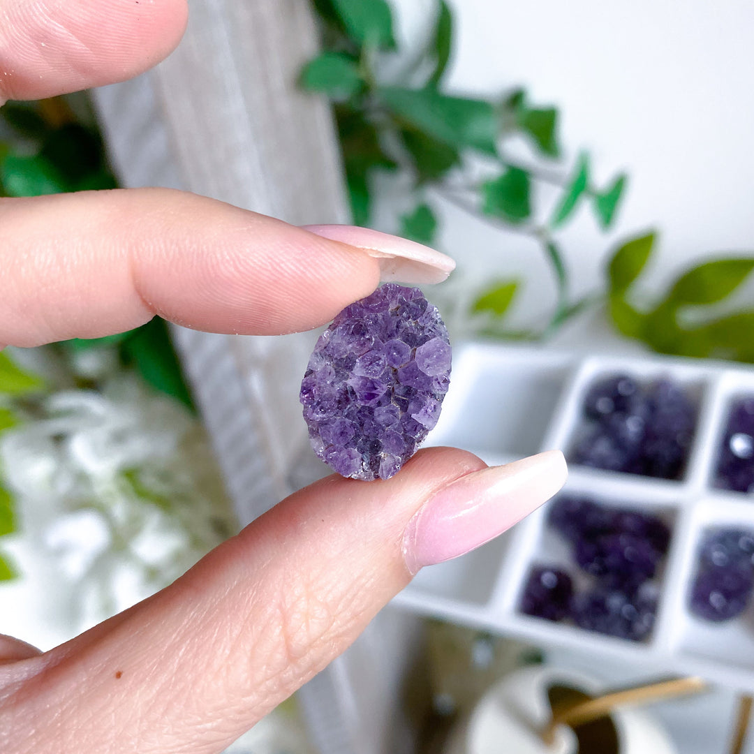 Small Amethyst Cluster Cabochons