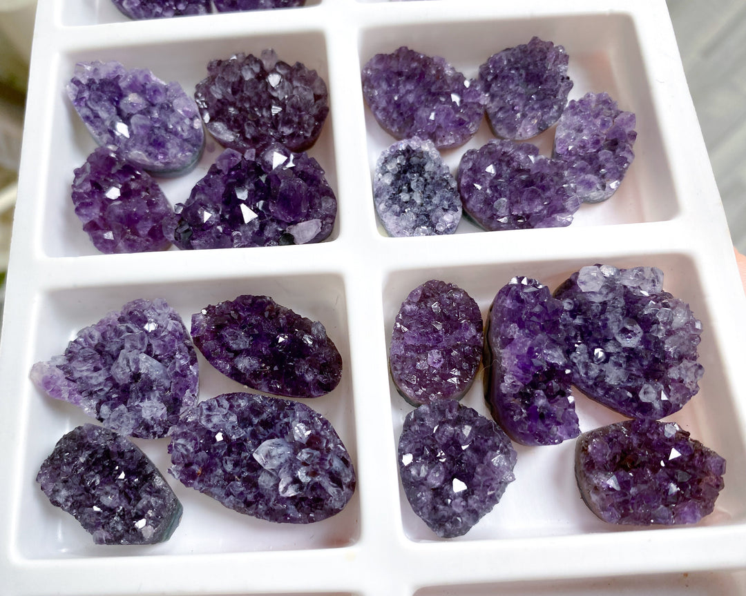 Small Amethyst Cluster Cabochons
