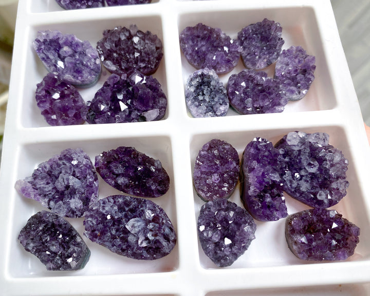 Small Amethyst Cluster Cabochons