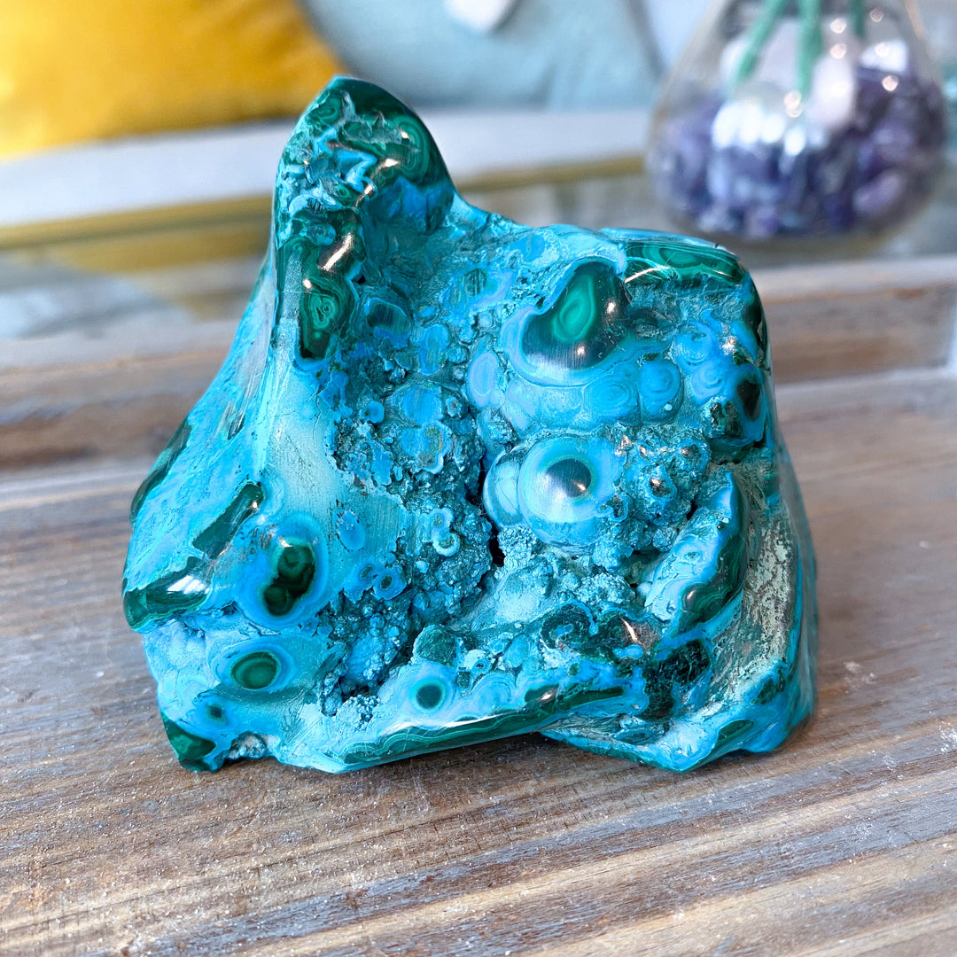 Chrysocolla Malachite Free Form #1