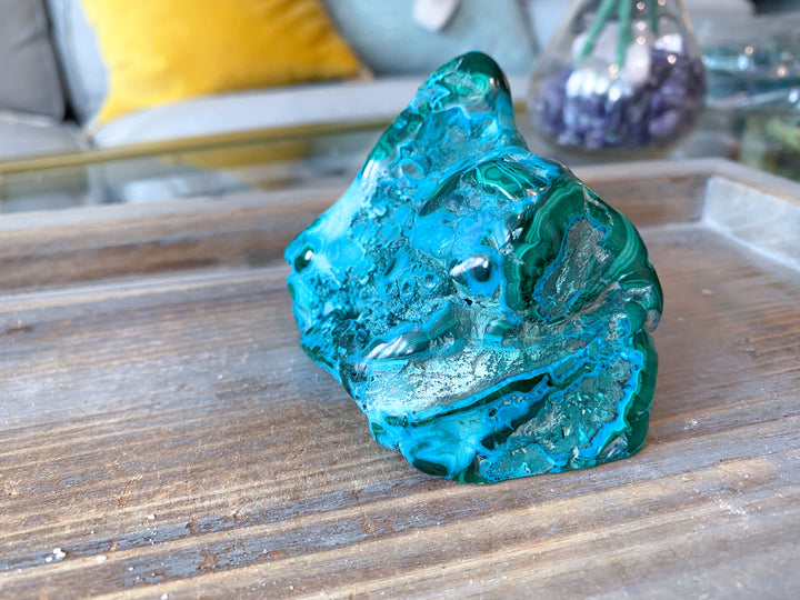 Chrysocolla Malachite Free Form #1