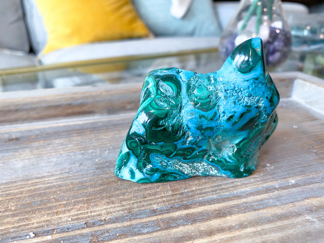 Chrysocolla Malachite Free Form #1