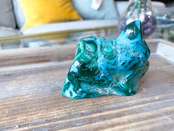 Chrysocolla Malachite Free Form #1