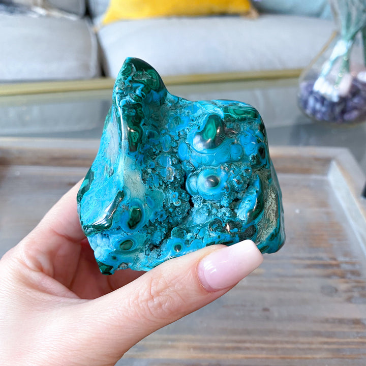 Chrysocolla Malachite Free Form #1