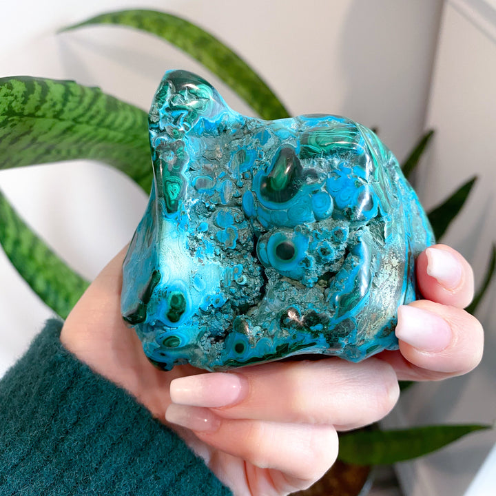 Chrysocolla Malachite Free Form #1