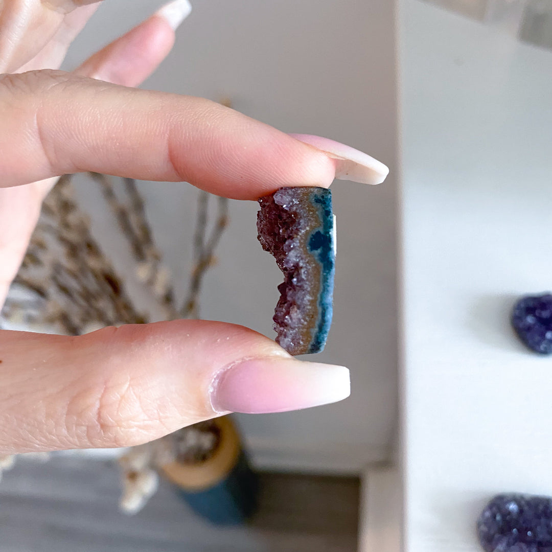 Rainbow Amethyst Mini Cluster Cabochon - You Choose