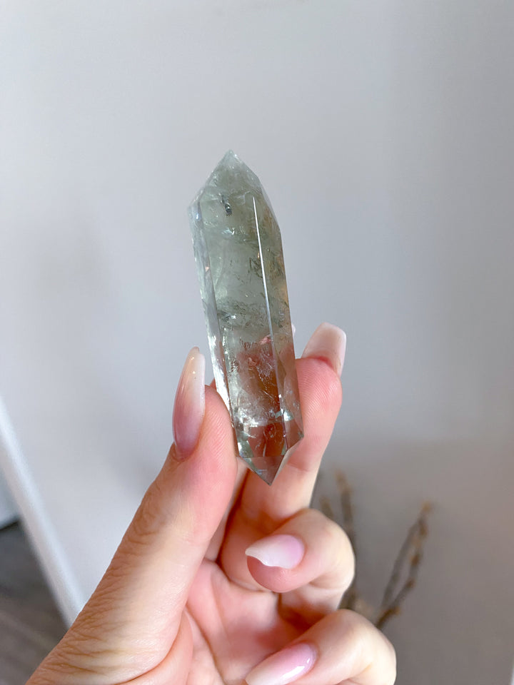 2.5" Prasiolite Double Terminated Wand #2