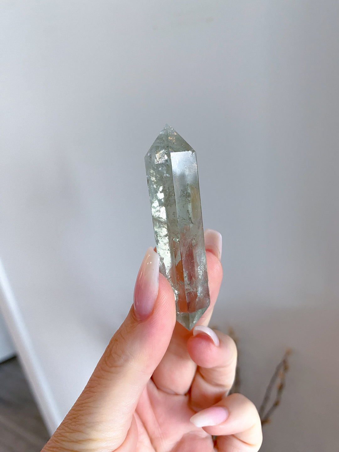 2.5" Prasiolite Double Terminated Wand #2