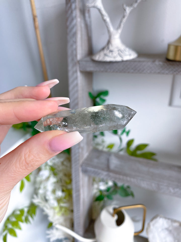 2.5" Prasiolite Double Terminated Wand #2