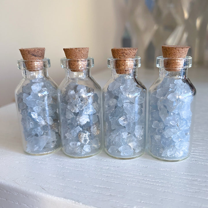 Celestite Altar Bottle
