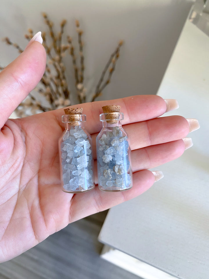 Celestite Altar Bottle
