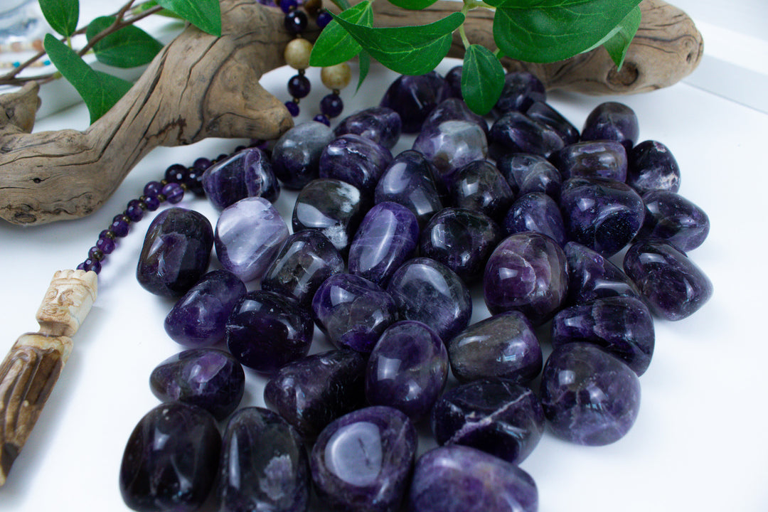 Grape Amethyst Pebble