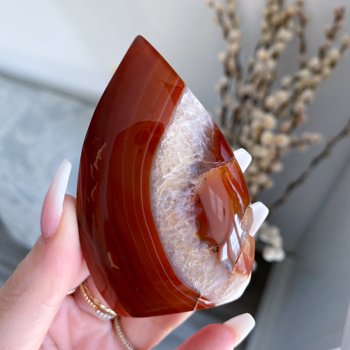 Unique Carnelian Flame #9