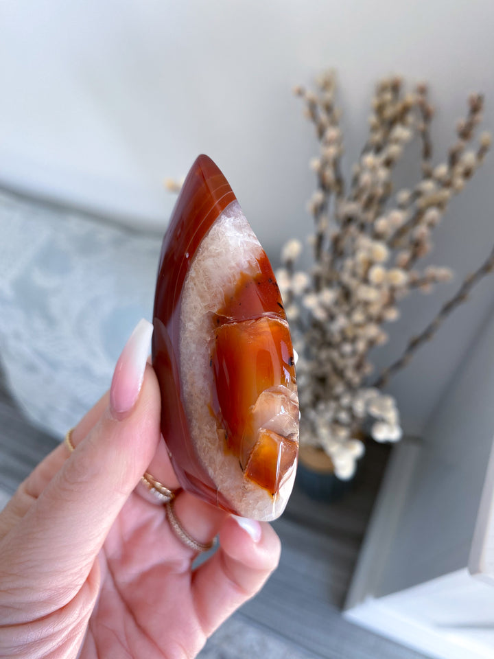 Unique Carnelian Flame #9