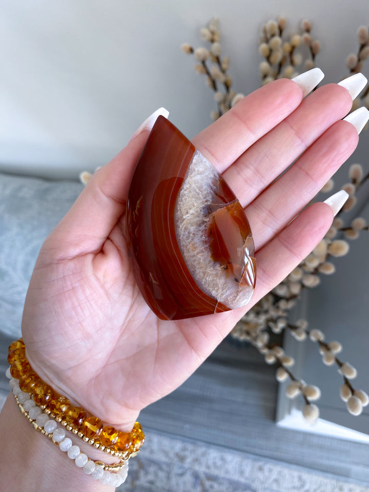 Unique Carnelian Flame #9