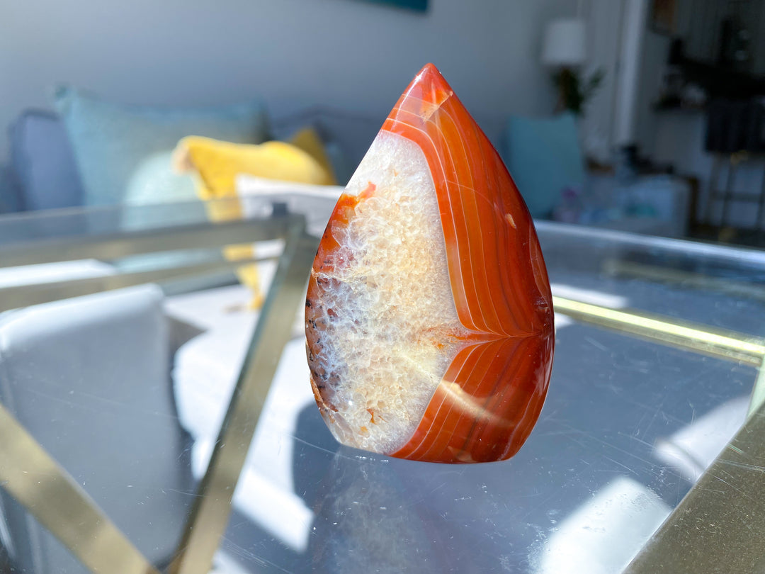 Unique Carnelian Flame #9