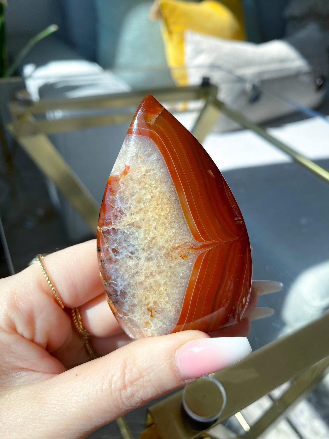 Unique Carnelian Flame #9