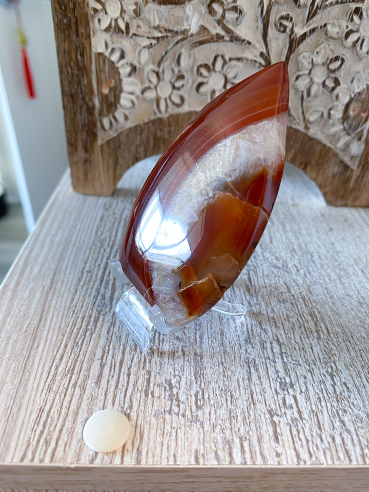 Unique Carnelian Flame #9