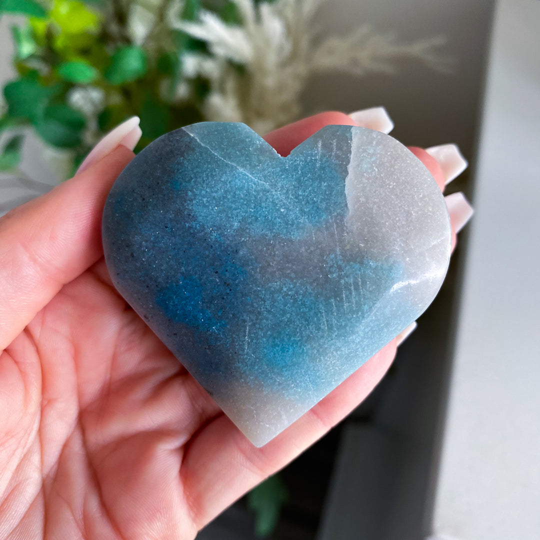 Trolleite Heart Carving 