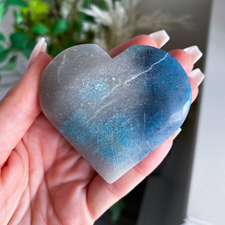 Trolleite Heart Carving 