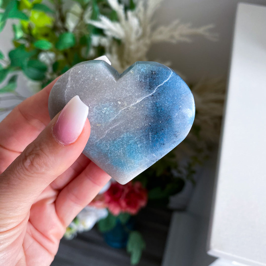 Trolleite Heart Carving 