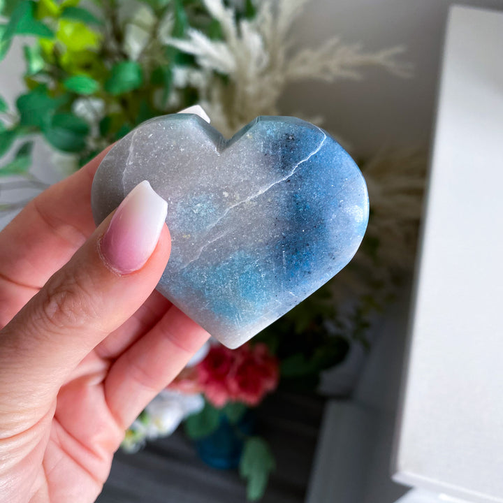 Trolleite Heart Carving 
