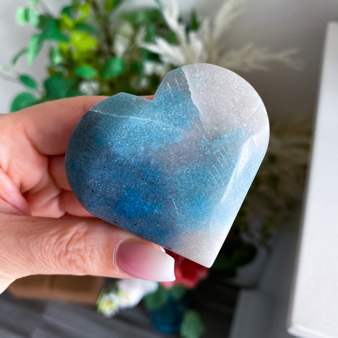 Trolleite Heart Carving 