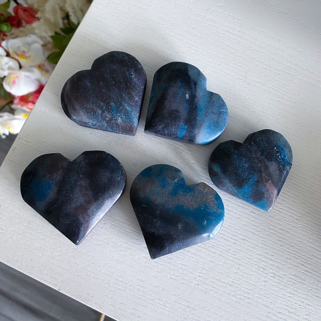 Dark Trolleite Heart Carving
