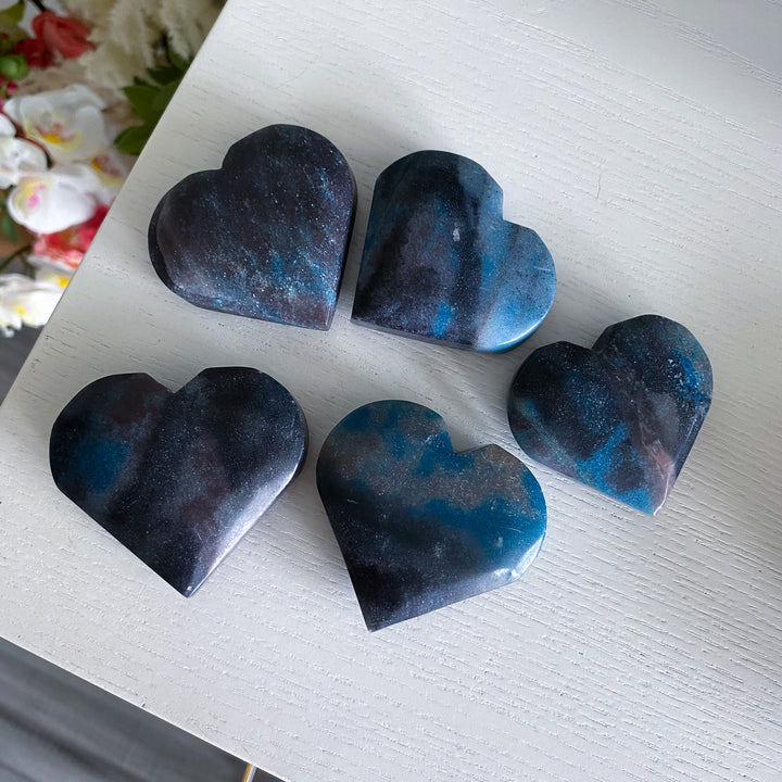 Dark Trolleite Heart Carving