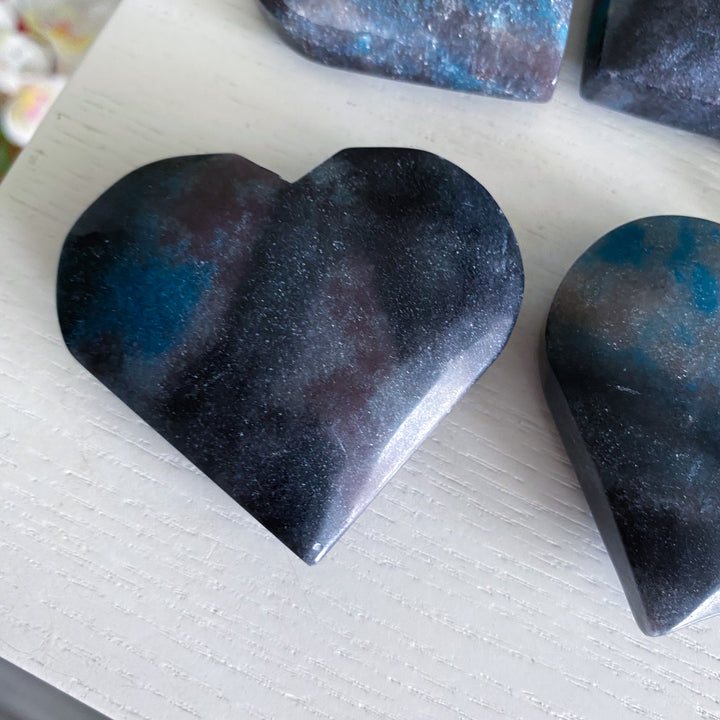 Dark Trolleite Heart Carving