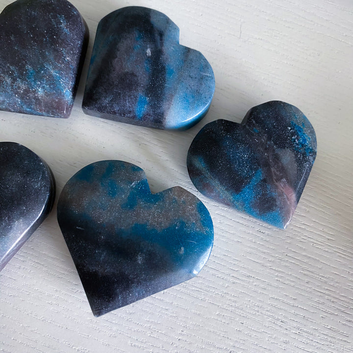 Dark Trolleite Heart Carving