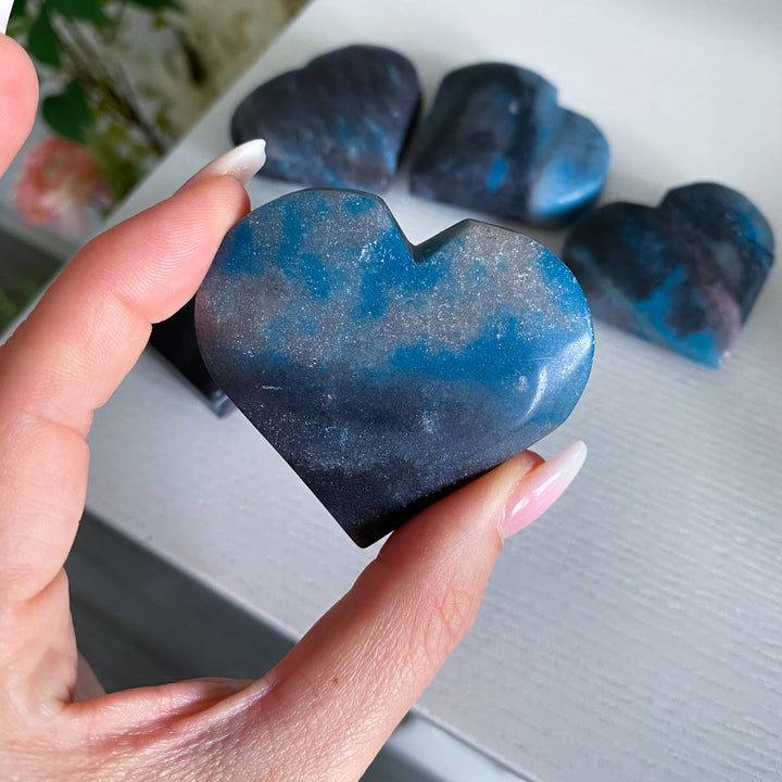 Dark Trolleite Heart Carving