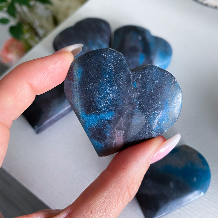 Dark Trolleite Heart Carving