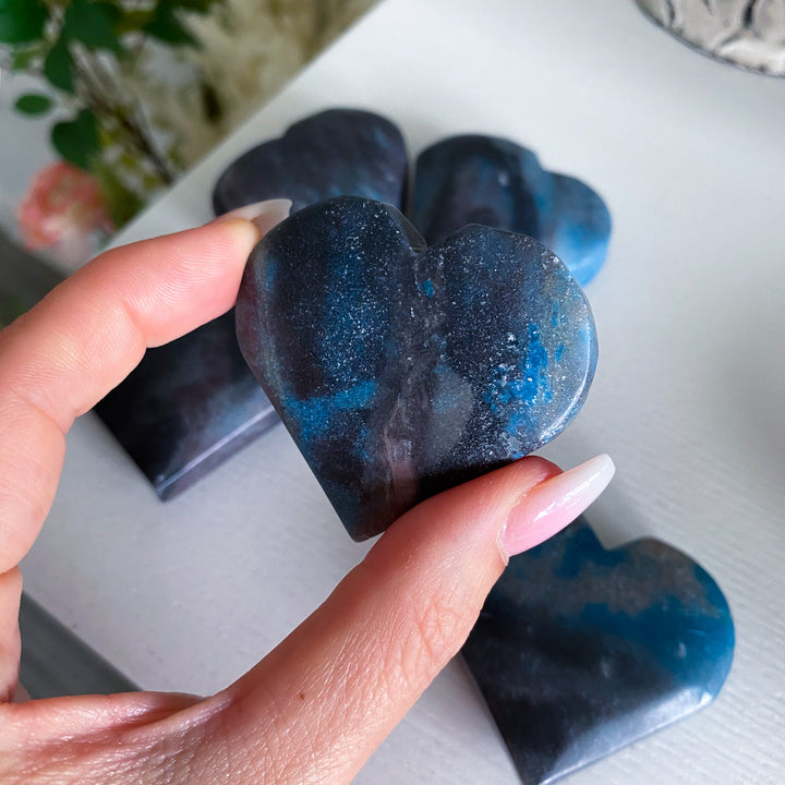 Dark Trolleite Heart Carving