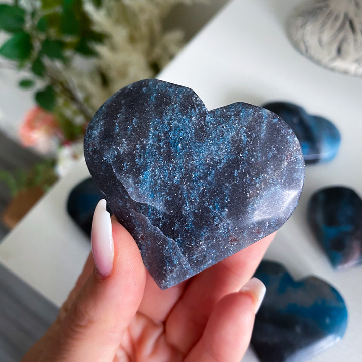 Dark Trolleite Heart Carving