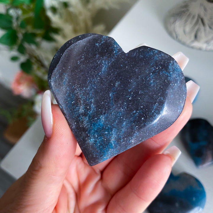 Dark Trolleite Heart Carving